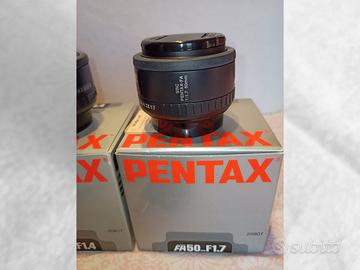 Obiettivo Pentax SMC FA 50mm f1.7