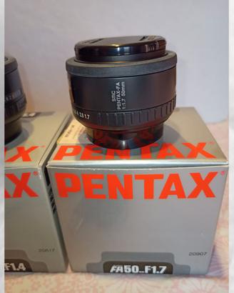 Obiettivo Pentax SMC FA 50mm f1.7