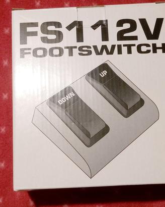 Pedaliera Pedale per chitarra Behringer FS112V