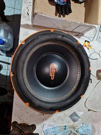 Subwoofer SpAudio SP-12CC 12” 1600W Doppia Bobbina