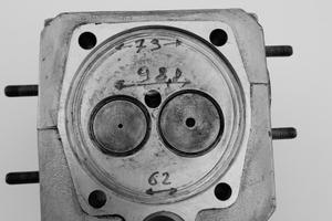 Testa completa di valvole motore diesel lombardini