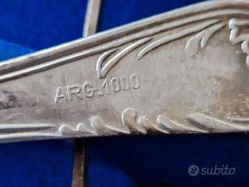 forchette argento 800