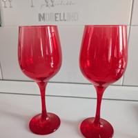 Coppia di Calici Rossi