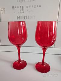 Coppia di Calici Rossi