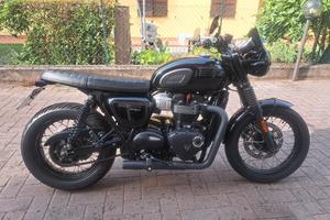 triumph bonneville T100 Blak 2016