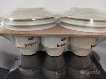 set da 6 caffè Bristot porcellana ACF