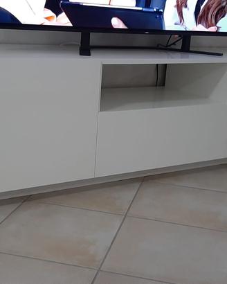 Mobile da sala porta tv bianco laccato