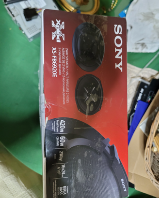 Casse sony e radio kenwood