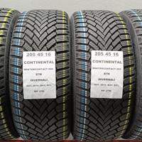 4 GOMME 205 45 16 CONTINENTAL INV RIF3756