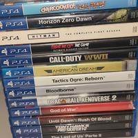 Lotto di giochi venduti anche separatamente ps4  