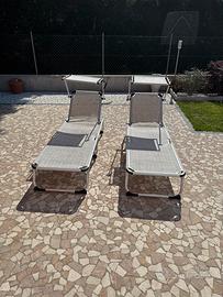 Lettini prendi sole pieghevoli