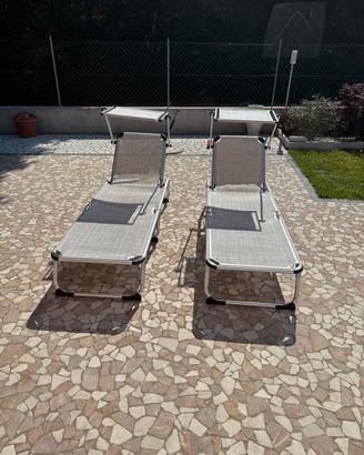 Lettini prendi sole pieghevoli