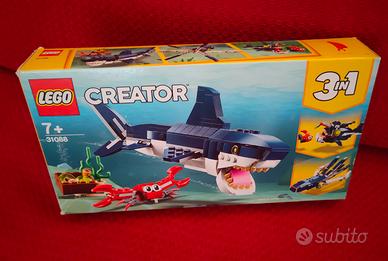 Lego CREATOR 3 in 1 creature degli abissi