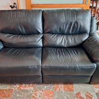 Divano Pelle 3 Posti Relax Strillo Divani e Divani