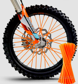 Copriraggi Motocross/Pit Bike Arancione Fluo - Accessori Moto In