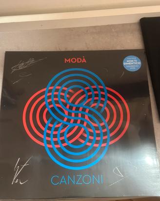 8 canzoni Modà Autografato