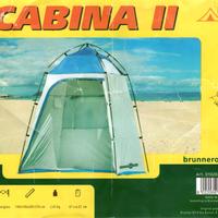 Tenda campeggio/spiaggia Brunner Cabina II - NUOVA