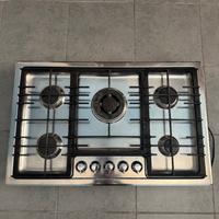 FOSTER PIANO COTTURA GAS MARINE 5 FUOCHI ACCIAIO