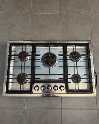 FOSTER PIANO COTTURA GAS MARINE 5 FUOCHI ACCIAIO
