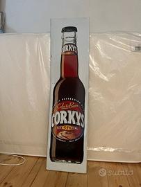 Cartello CORKYS COLA E RUM anni ’90