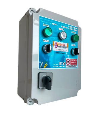 QUADRO ELETTRICO ALTERNANZA_SOCCORSO 2 POMPE 230V