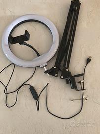 Ring light da tavolo