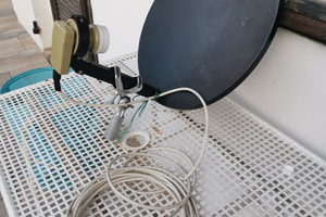 Antenna satellitare per camper