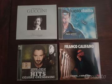 Lotto CD cantautori – Guccini, Dalla, Califano