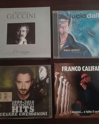 Lotto CD cantautori – Guccini, Dalla, Califano