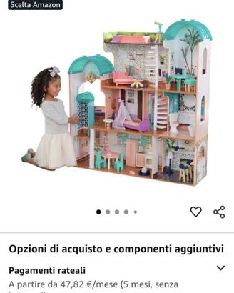 Casa della Barbie in legno
