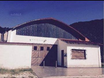Capannone con ampio scoperto e terreno