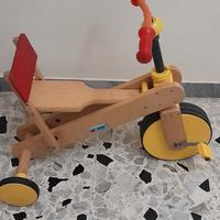 Triciclo in legno FOPPA PEDRETTI. 