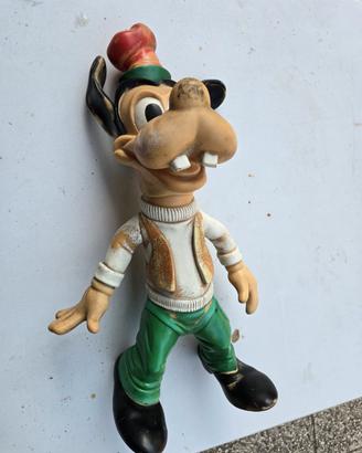 Pupazzo in gomma ' Pippo ' ledra Walt Disney.