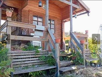 Casetta in legno per giardino