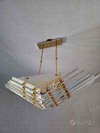 Lampadario Venini Stily Modern Murano anni 80