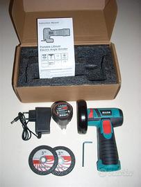 Mini smerigliatrice angolare a batteria