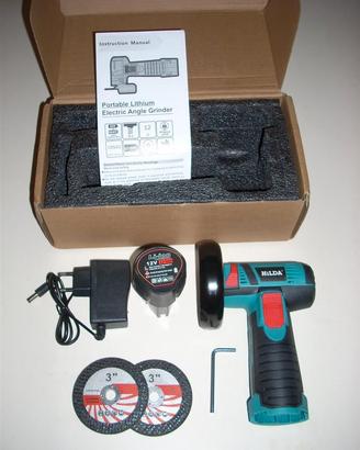 Mini smerigliatrice angolare a batteria
