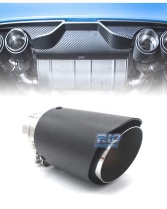 TERMINALE SCARICO UNIVERSALE IN CARBONIO TIPO AKRA