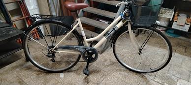bici unisex 28 pollici con cestino