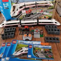 Lego City 4 set: treno 60051  + stazione + rotaie