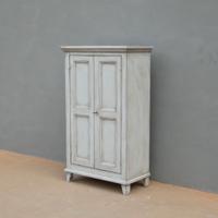 Credenza stipo due ante laccata Shabby Chic