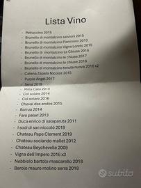Lista vino