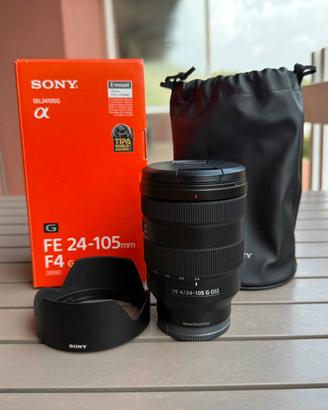 OBIETTIVO SONY FE 24-105mm F4 G OSS + filtri vari