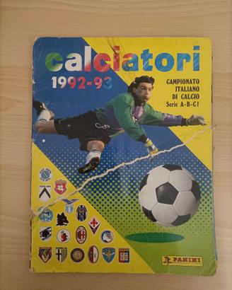 Album completo calciatori panini 92-93