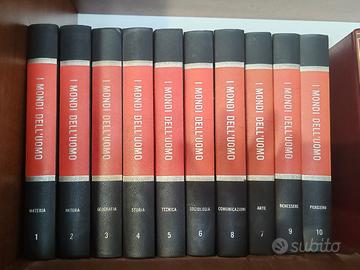 enciclopedia I MONDI DELL'UOMO completa