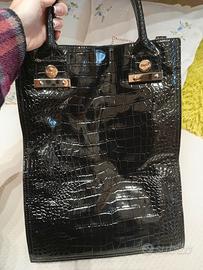 Borsa nera Blugirl effetto cocco 