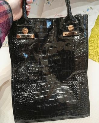Borsa nera Blugirl effetto cocco 