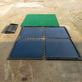 Tappettino golf con base e portapalle