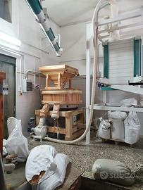 Mulino a pietra con plansichter e superpuligran
