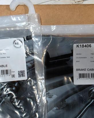 Coppia Cavi Freno a Mano Nuovi ABS VW